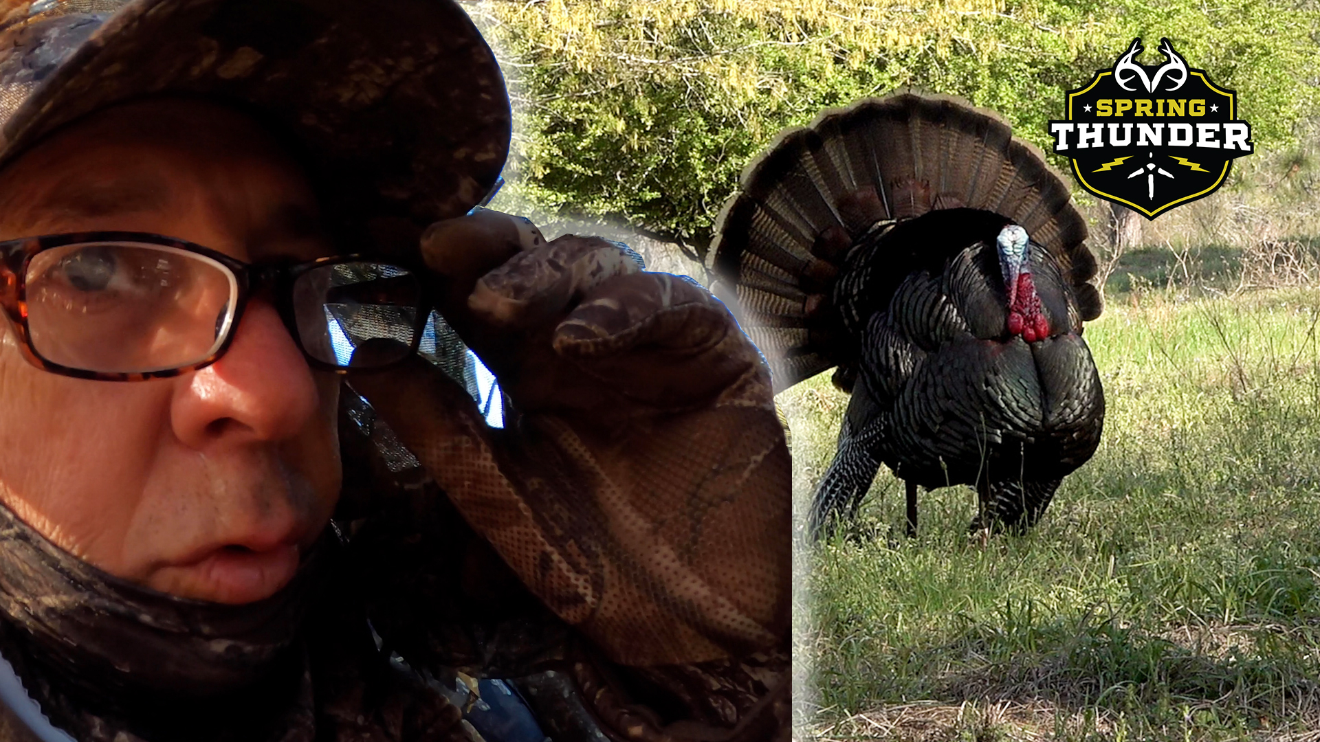Huge Gobbler With No Beard | Epic Self-Filmed Turkey Hunt | Spring Thunder