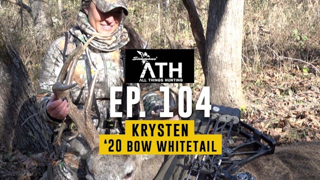 Krysten McDaniel's Kansas Droptine Buck | All Things Hunting