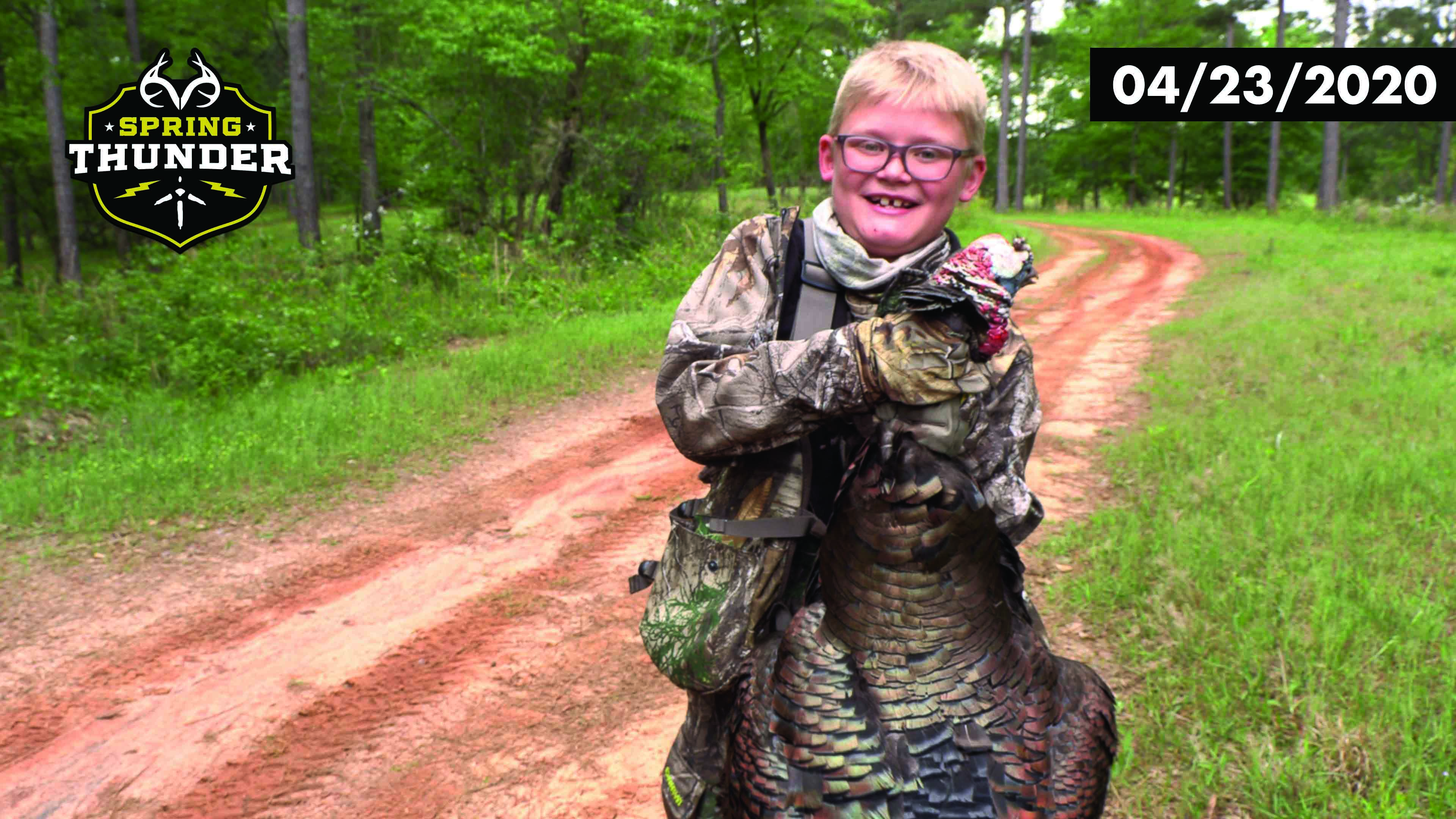 Chuck's First Turkey | Youth Turkey Hunting | Realtree Spring Thunder