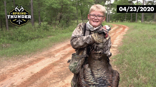 Chuck's First Turkey | Youth Turkey Hunting | Realtree Spring Thunder