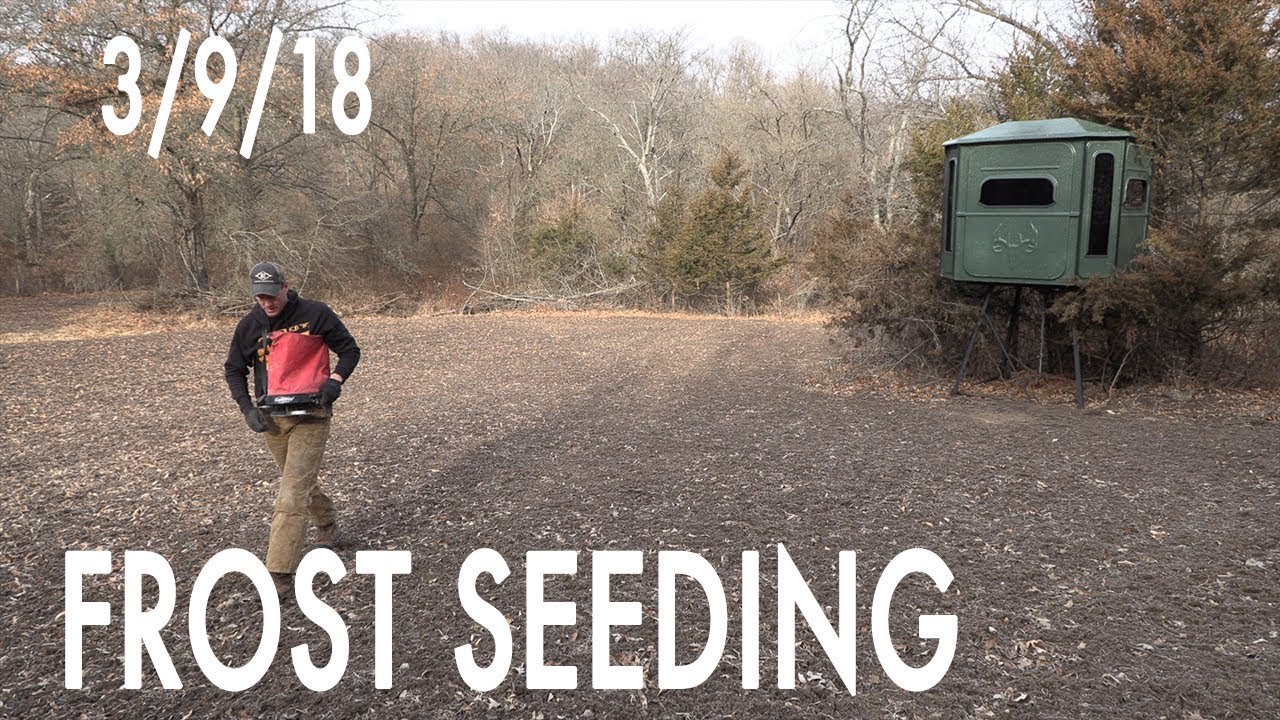 Winke's Blog: Frost Seeding