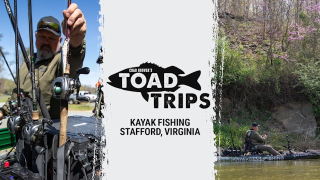 Kayak Fishing Stafford, Virginia | Toad Trips