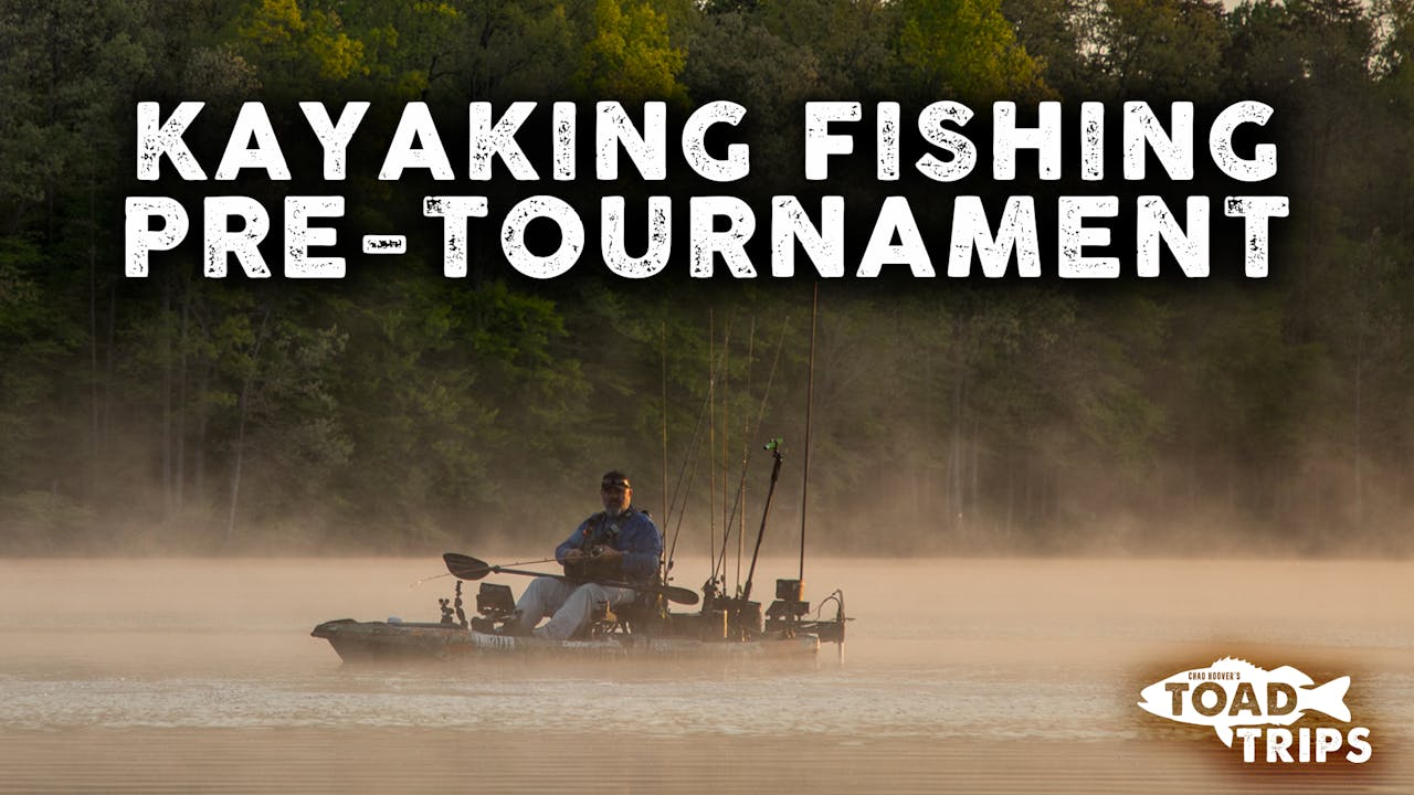Kayak Fishing PreTournament in Stafford, Virginia Toad Trips