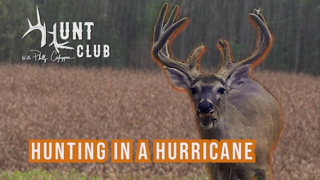 Buck Hunting in a Hurricane | Opening Day of Tennessee Deer Season | Hunt Club