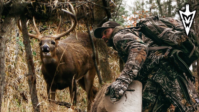 194-Inch “Droppy," Jared’s Target Buck at 8 Yards | Midwest Whitetail