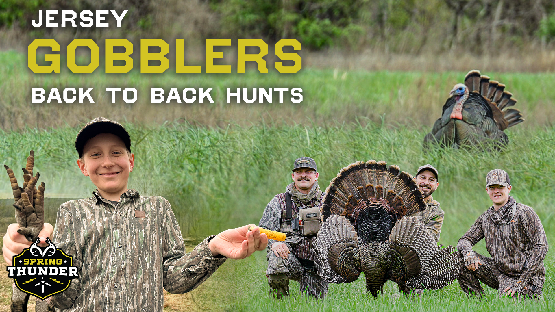 Epic Turkey Hunts Back to Back | New Jersey Turkey Hunting  | Spring Thunder