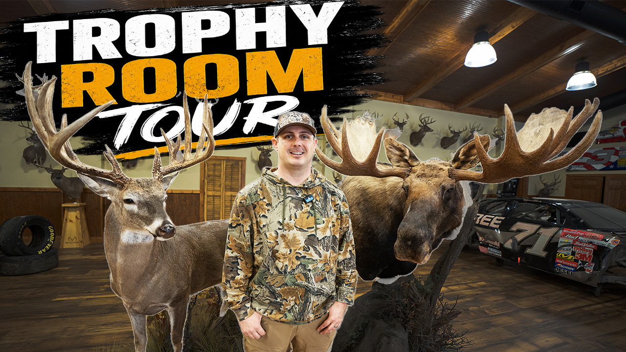 DREAM Trophy Room!! STATE RECORD Whitetail and Yukon Moose!!