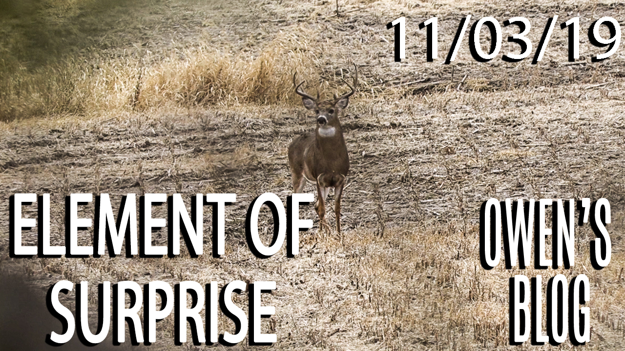 Owen's Blog: Element of Surprise