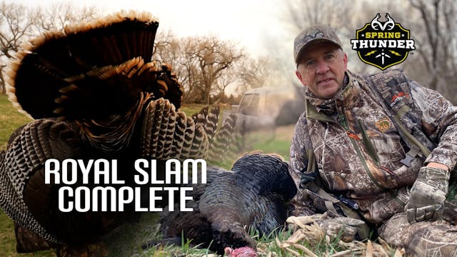 David Blanton Completes His Royal Sla...