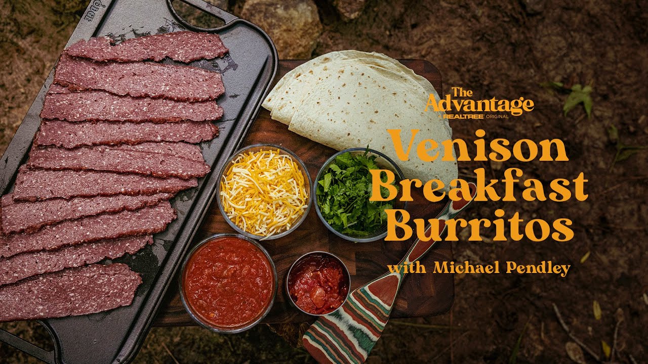 Venison Bacon Breakfast Burritos (with Michael Pendley) | The Advantage