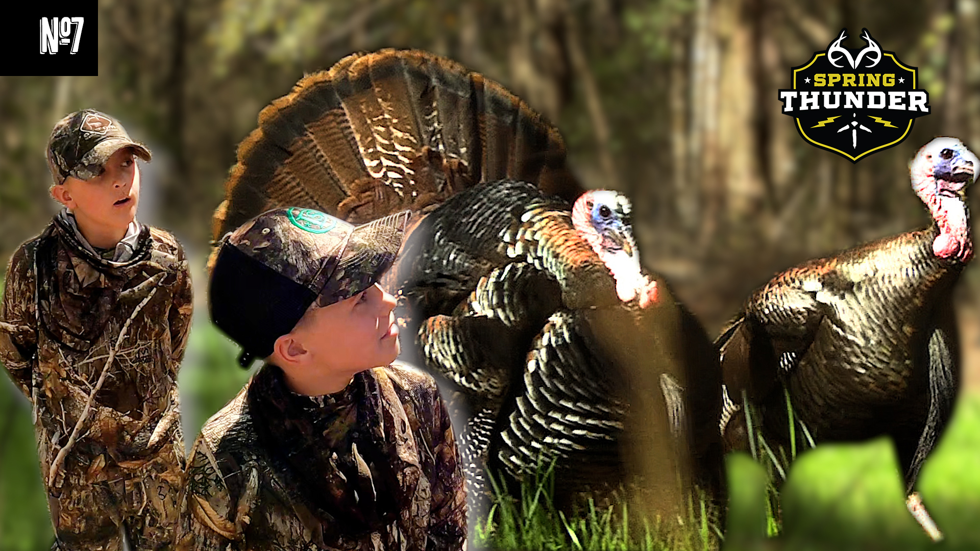 Youth Hunters vs. Mouthy Gobblers Round 2 | Can't Get Them All | Spring Thunder