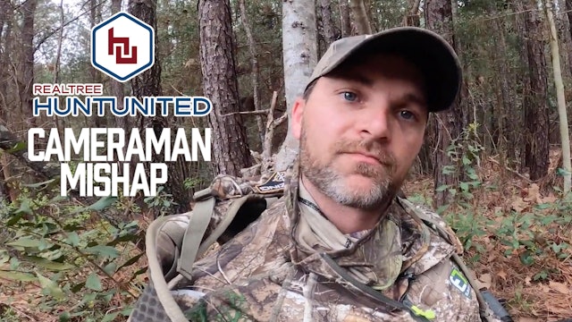 Things Going Wrong in the Turkey Woods | Cameraman Mishap | Hunt United