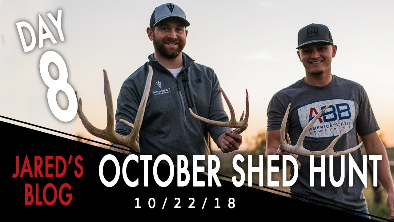 Jared's Blog: Shed Hunting in October! -Project Farm