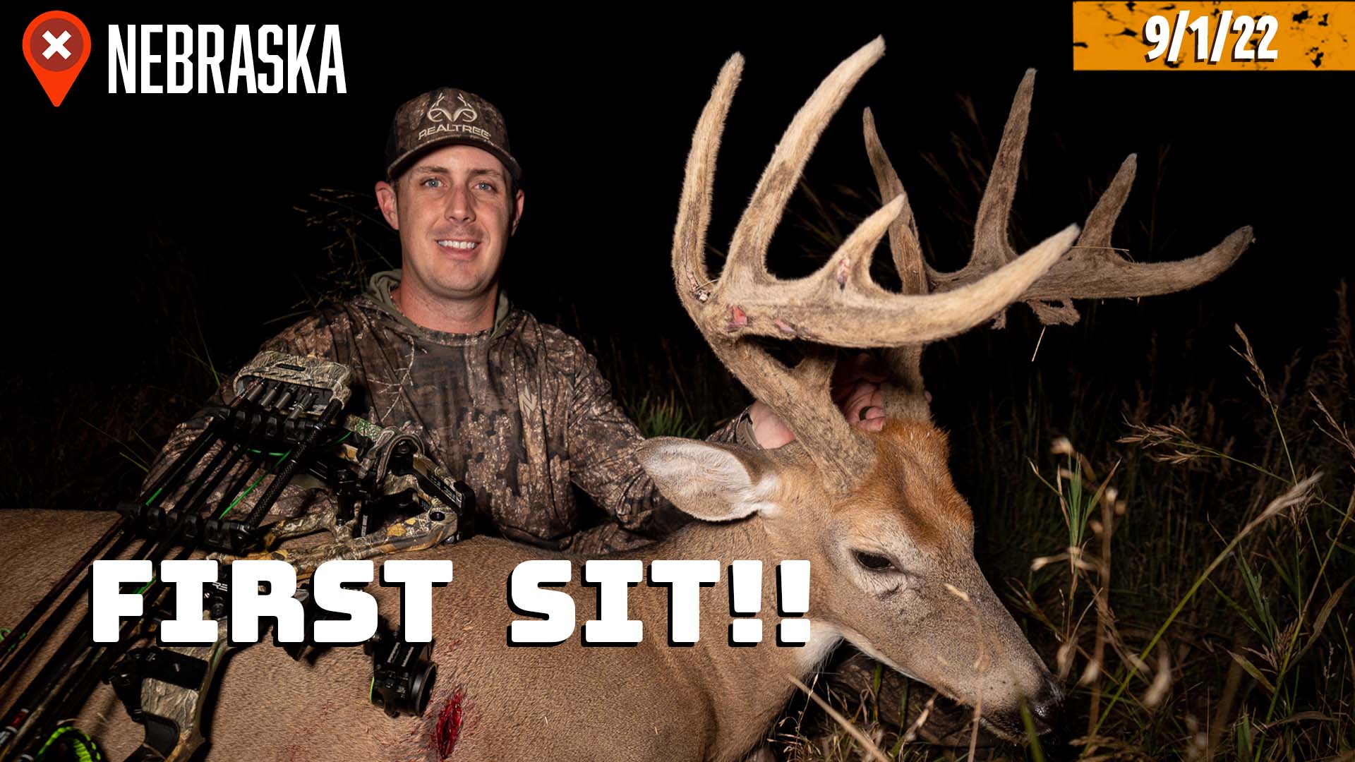 Opening Day Velvet Buck | Bowhunting in Nebraska | Realtree Road Trips