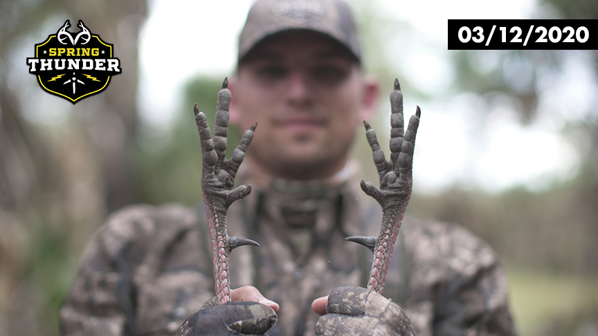 MLB Baseball Player Austin Riley Tags First Turkey | Realtree Spring Thunder