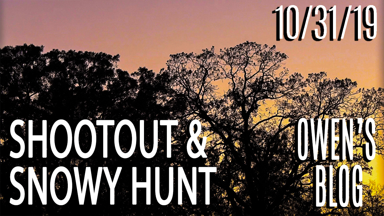 Owen's Blog | Snowy Hunt, Archery Shootout