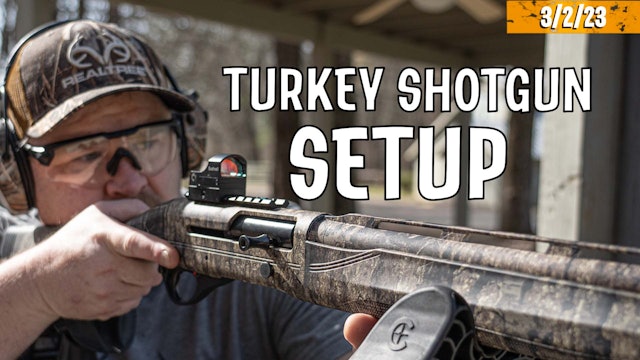 2023 Turkey Hunting Shotgun Setup | Osceola Turkey prep | Realtree Road Trips