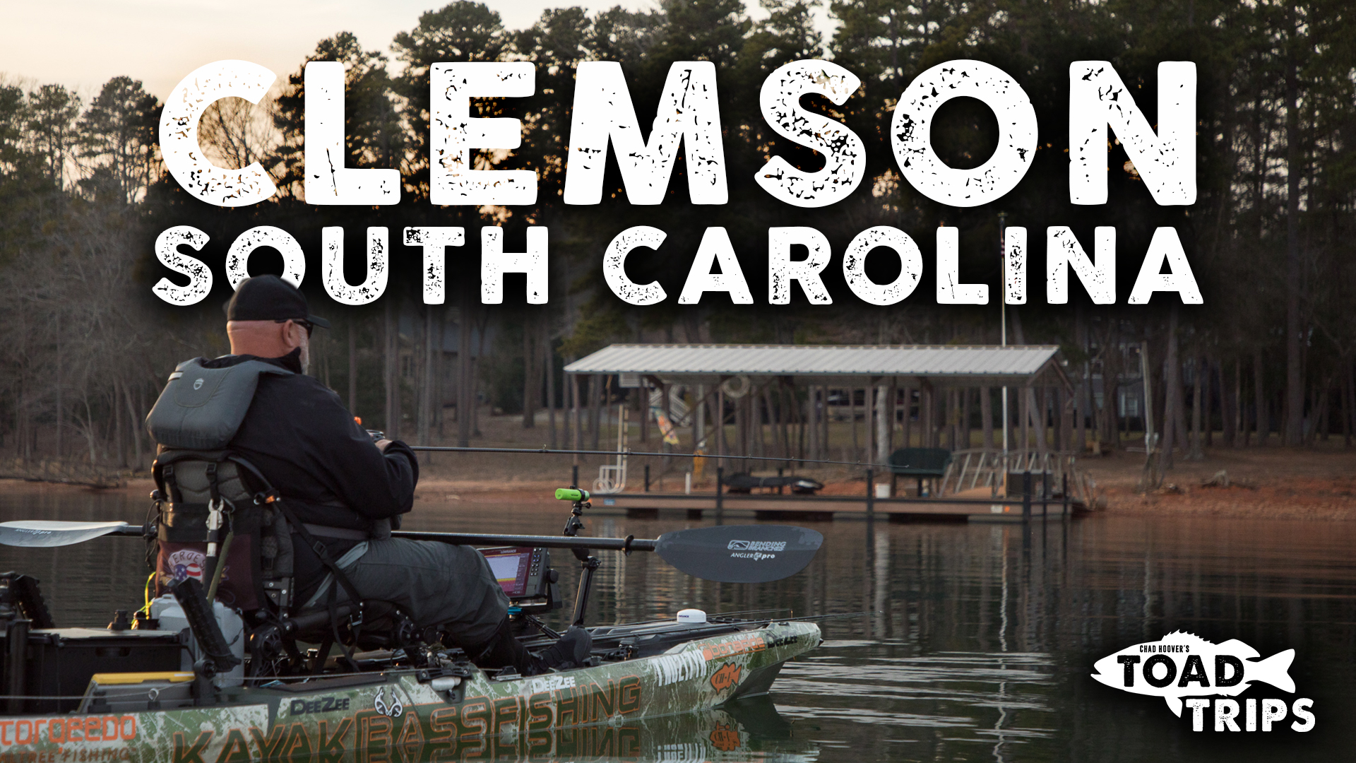 Kayak Fishing in Clemson, South Carolina | Toad Trips