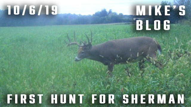 Mike's Blog: First Hunt for Sherman, ...