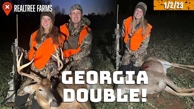 A Buck-Doe Double | Christmas Buck in Georgia | Realtree Road Trips