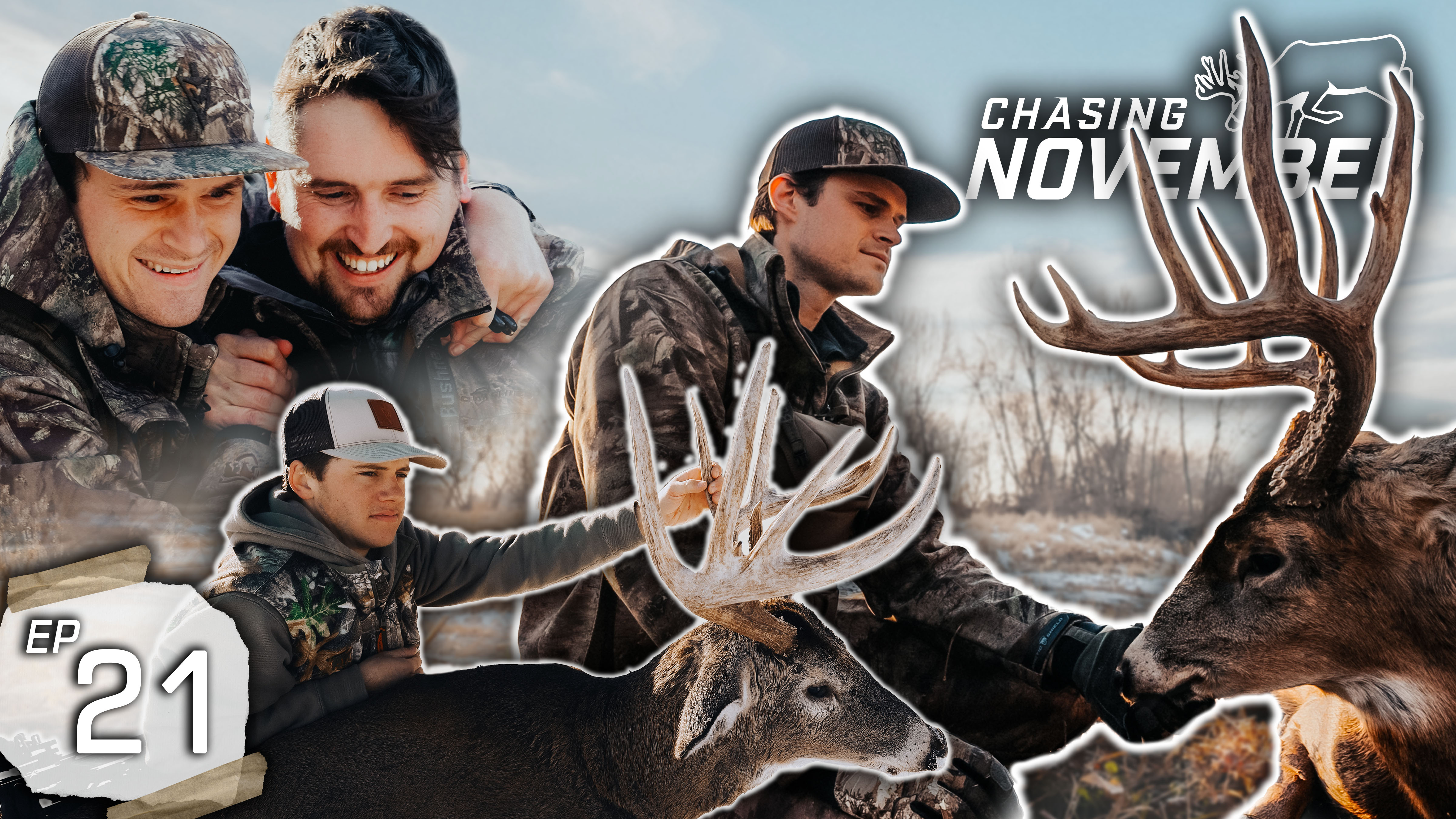 A Big Public Land Buck Redemption Story, Huge Kansas Buck In The Snow