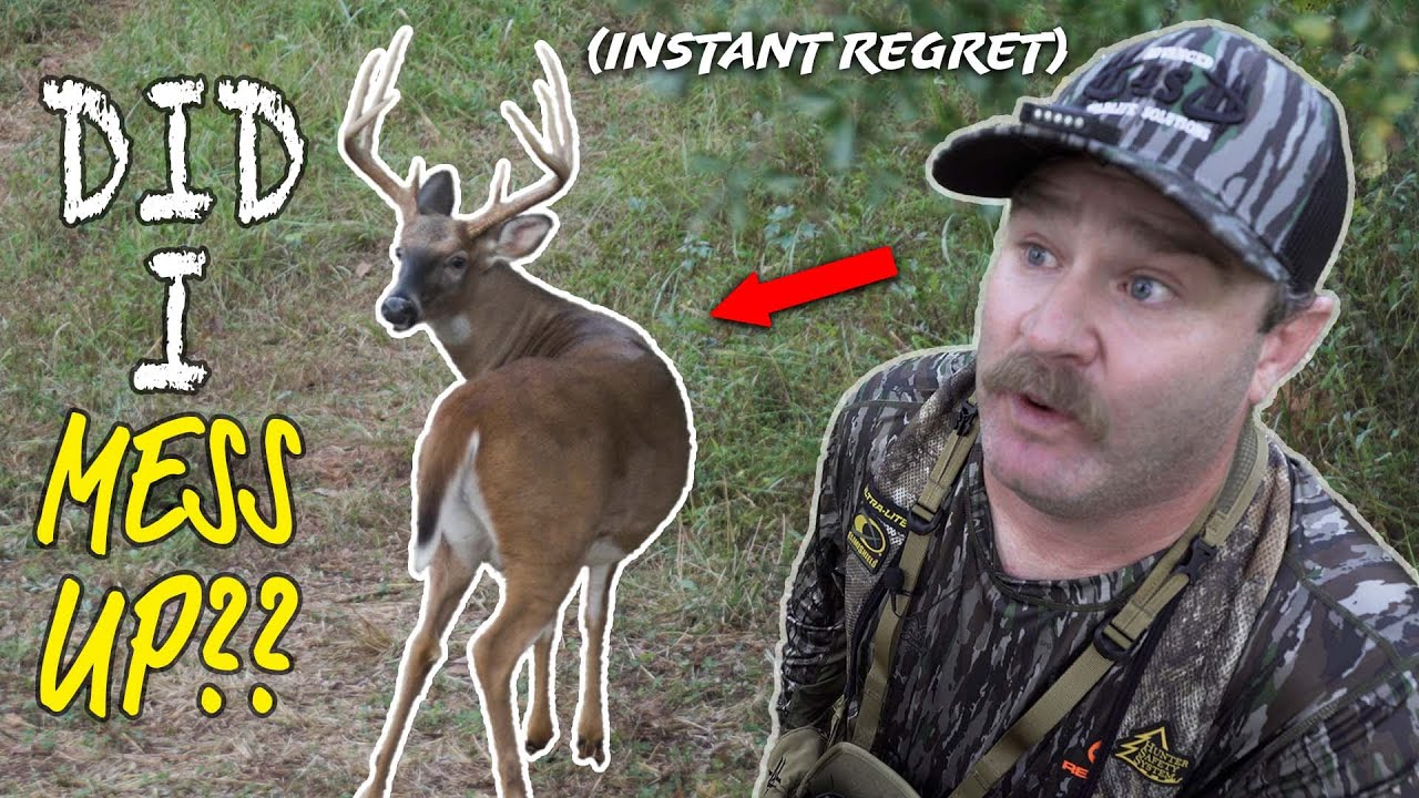 🎯 INSTANT REGRET While Bowhunting in Georgia! |  Staying Hard After ‘Em