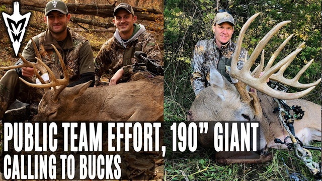 10-29-18: Calling Bucks: 190” Giant and Public Team Effort | Midwest Whitetail