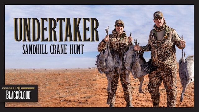 The Under Taker Goes Crane Hunting | Hunting Sand Hill Cranes | Black Cloud