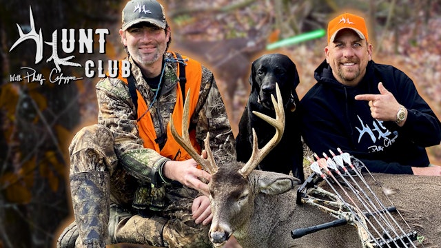 Intense Southern Rut Hunt | Mississippi Buck Runs Into Bow Range | Hunt Club