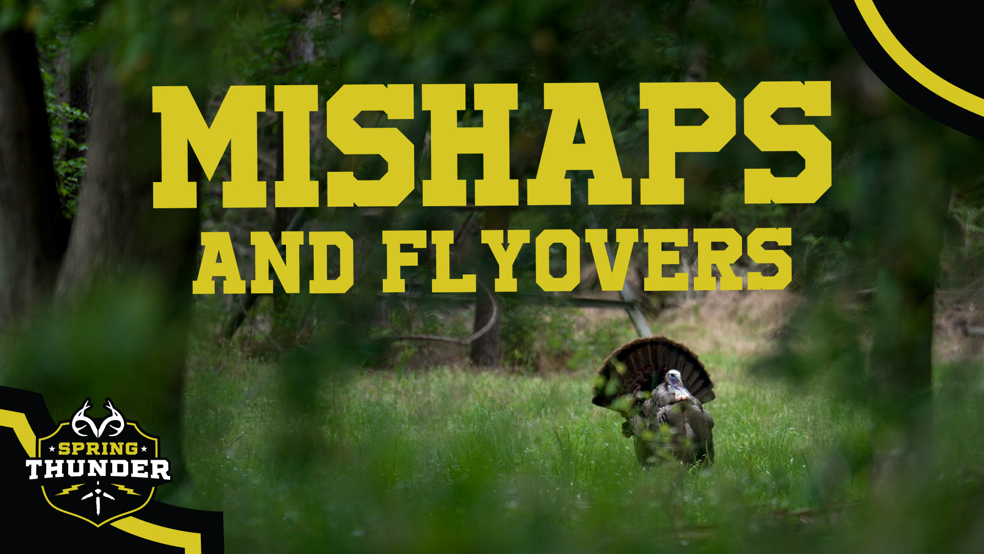 Helicopter Flies Over Strutting Gobbler | Turkey Hunting Mishap | Spring Thunder