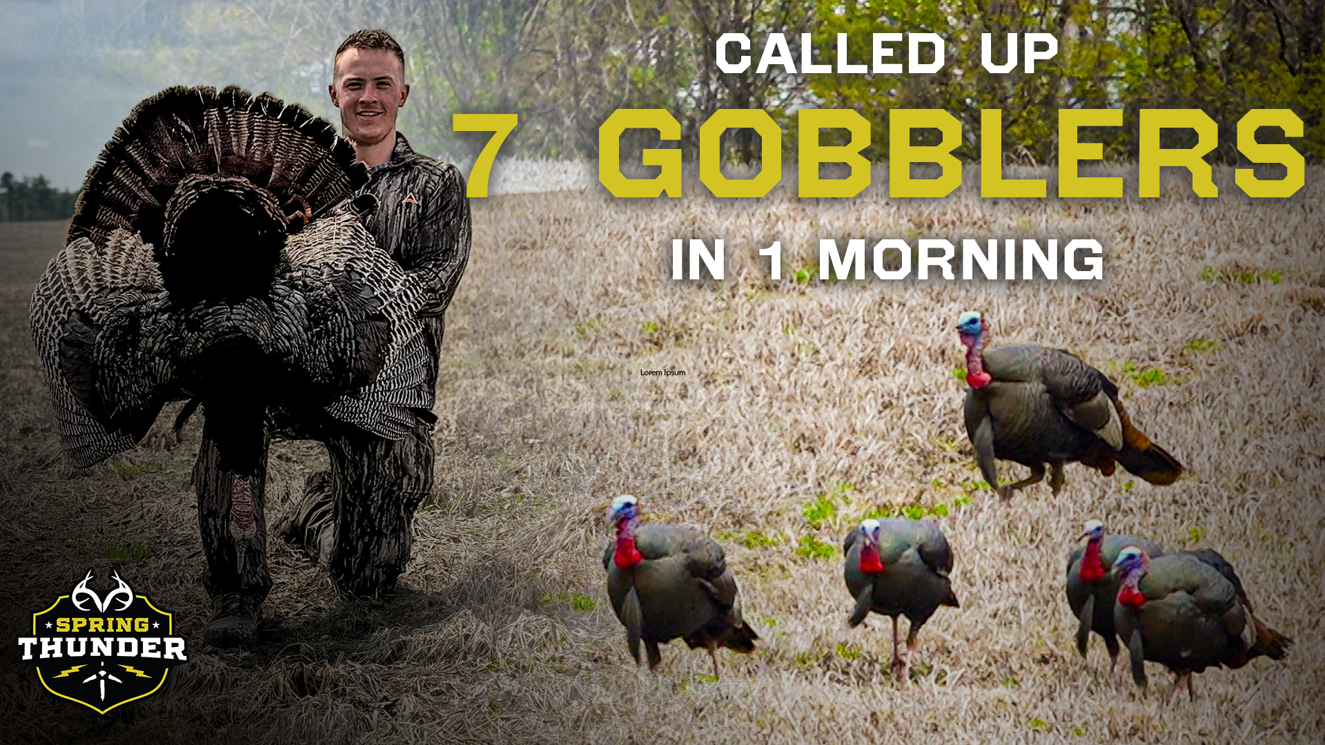 Longbeards On Fire!! | New York Turkey Hunting | Spring Thunder