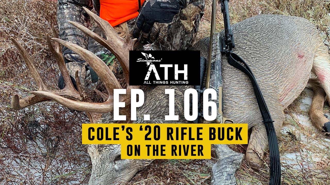 A Big Oklahoma Rifle Buck on the River | All Things Hunting
