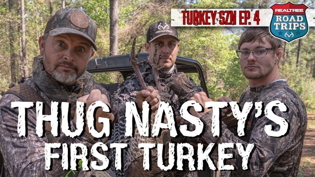 UFC Fighter Thug Nasty Tackles Turkeys | Captain Hook Down | Realtree Road Trips