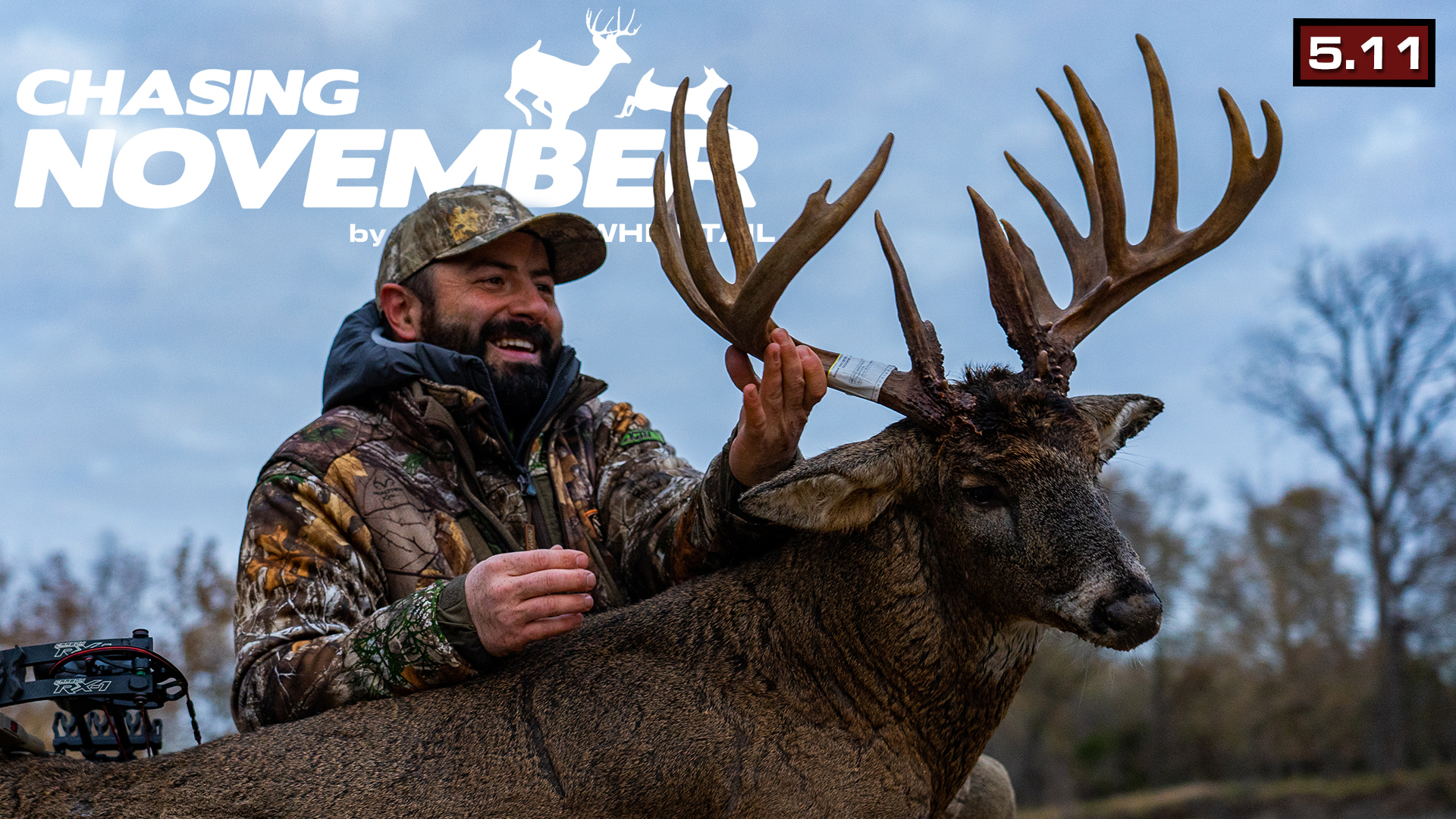  S5.E11. 200-Inch Roller Coaster | Huge Buck Thrashes a Tree | Chasing November