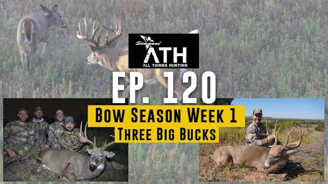 3 Big Bow Bucks | Early Archery Seaso...