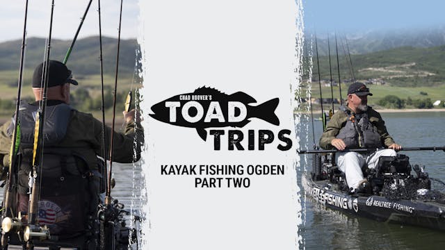 Kayak Fishing Ogden, Part Two | Toad ...