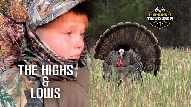 The Highs and Lows of Turkey Hunting | Youth Turkey Hunting | Spring Thunder
