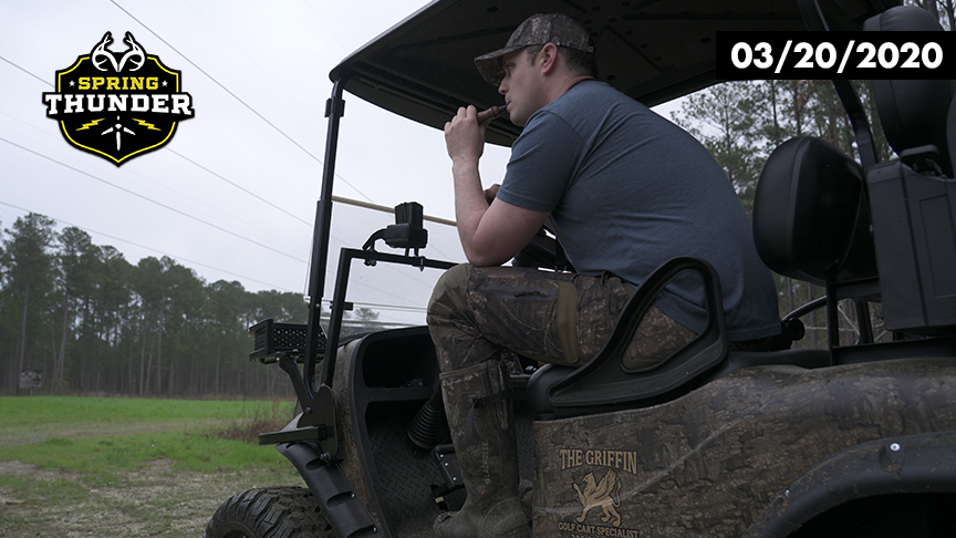 Tyler Jordan Scouts Alabama Turkeys | Birds Gobbling | Realtree Spring Thunder