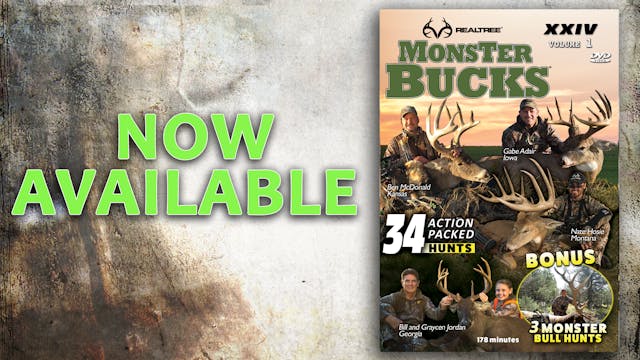 Monster Bucks XXIV, Volume 1 (2016 Release)