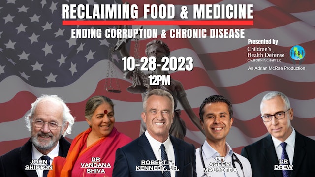 Reclaiming Food And Medicine Conference - 10/29/2023, 00:48:04