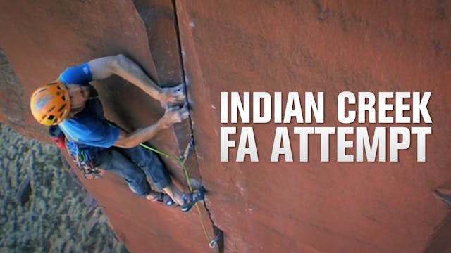 Indian Creek FA Attempt