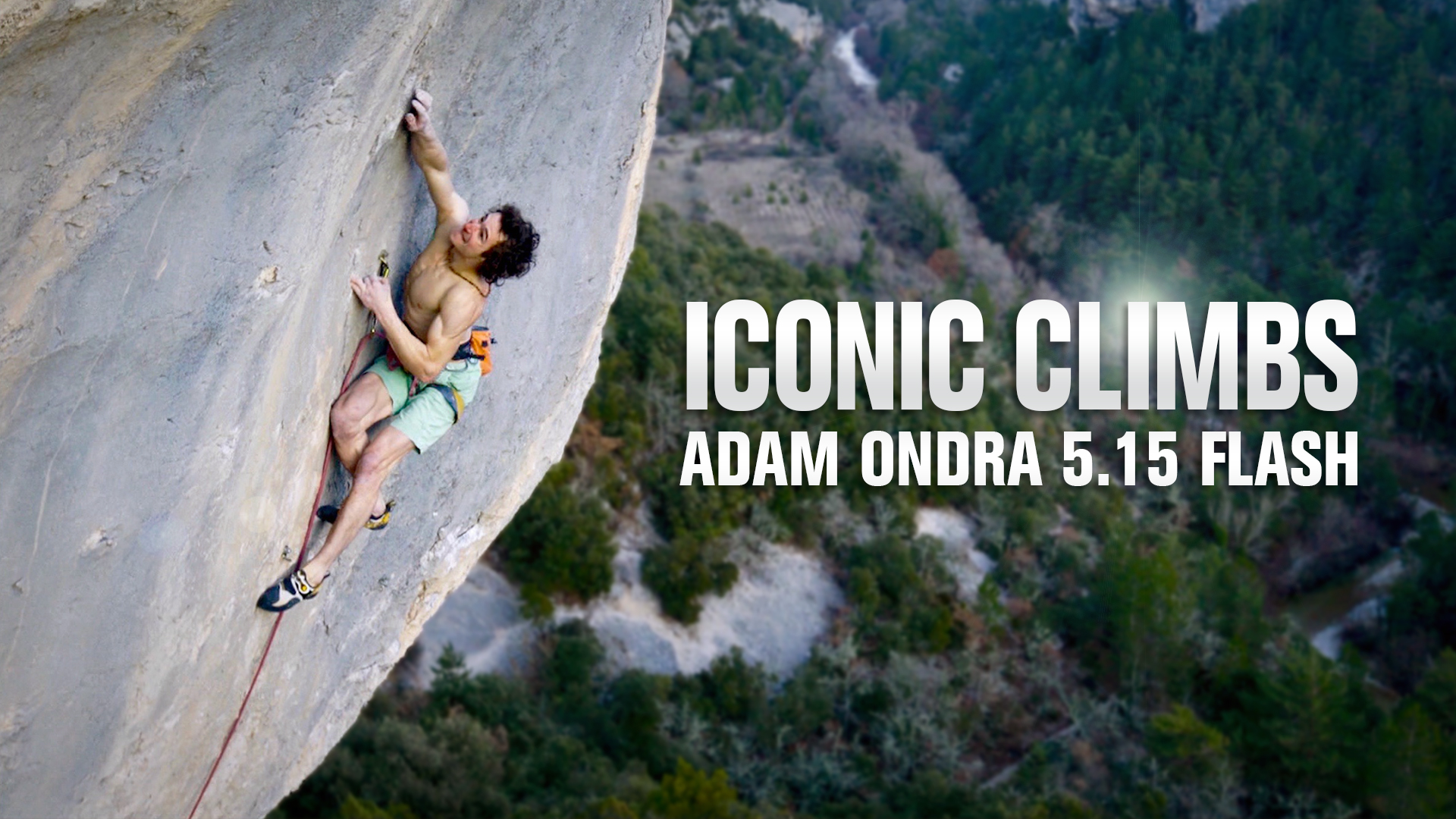 Adam Ondra 5.15 Flash