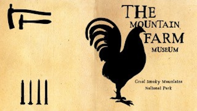 The Mountain Farm Museum in the Great Smoky Mountains National Park