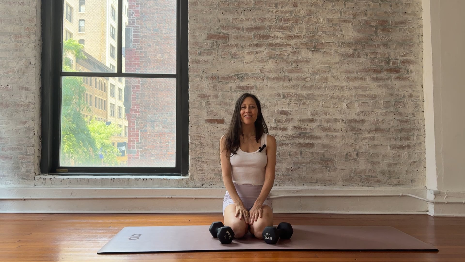 Arms and abs with weights