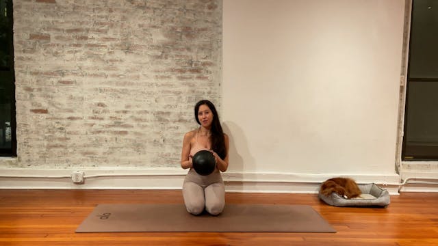 pilates with props