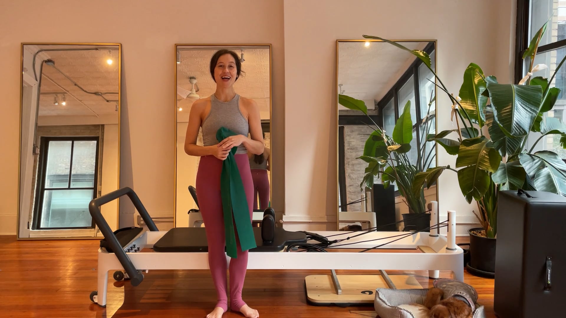 pilates reformer // AAB with box (arms, abs + booty)