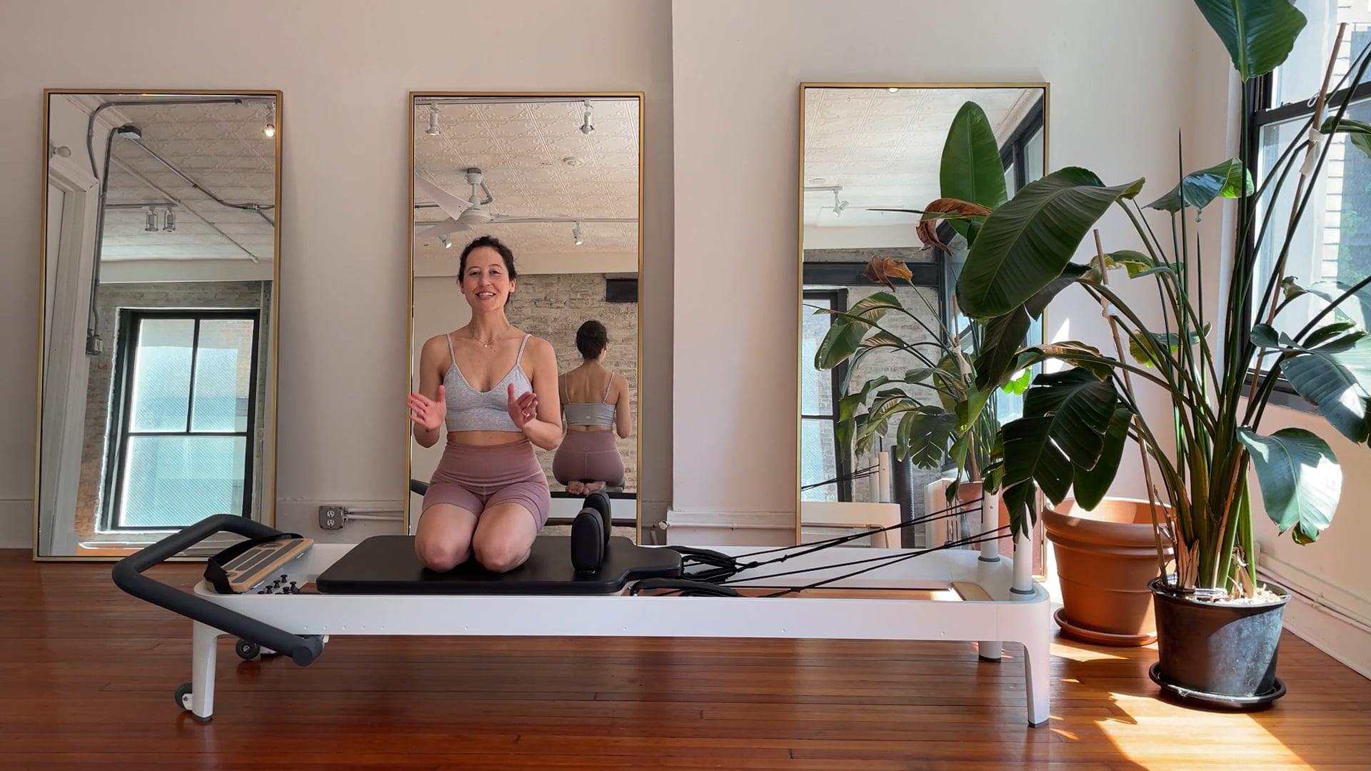 pilates reformer // arms + lateral sling