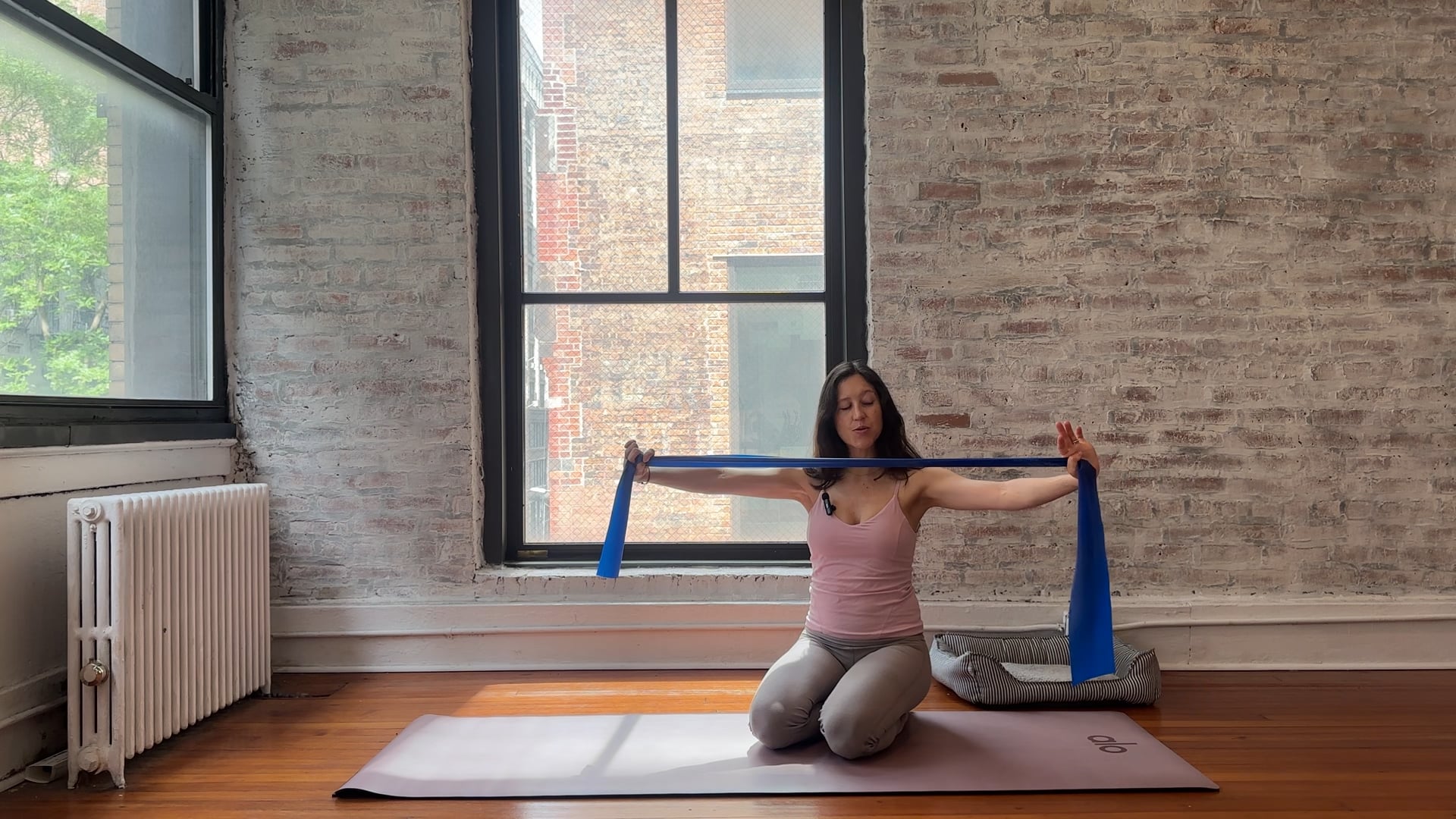 3. Full Body Strength with Long Theraband