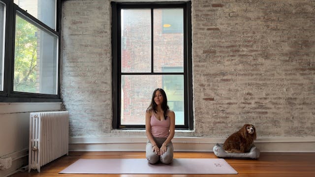 15. full body flow, focus on opening ...