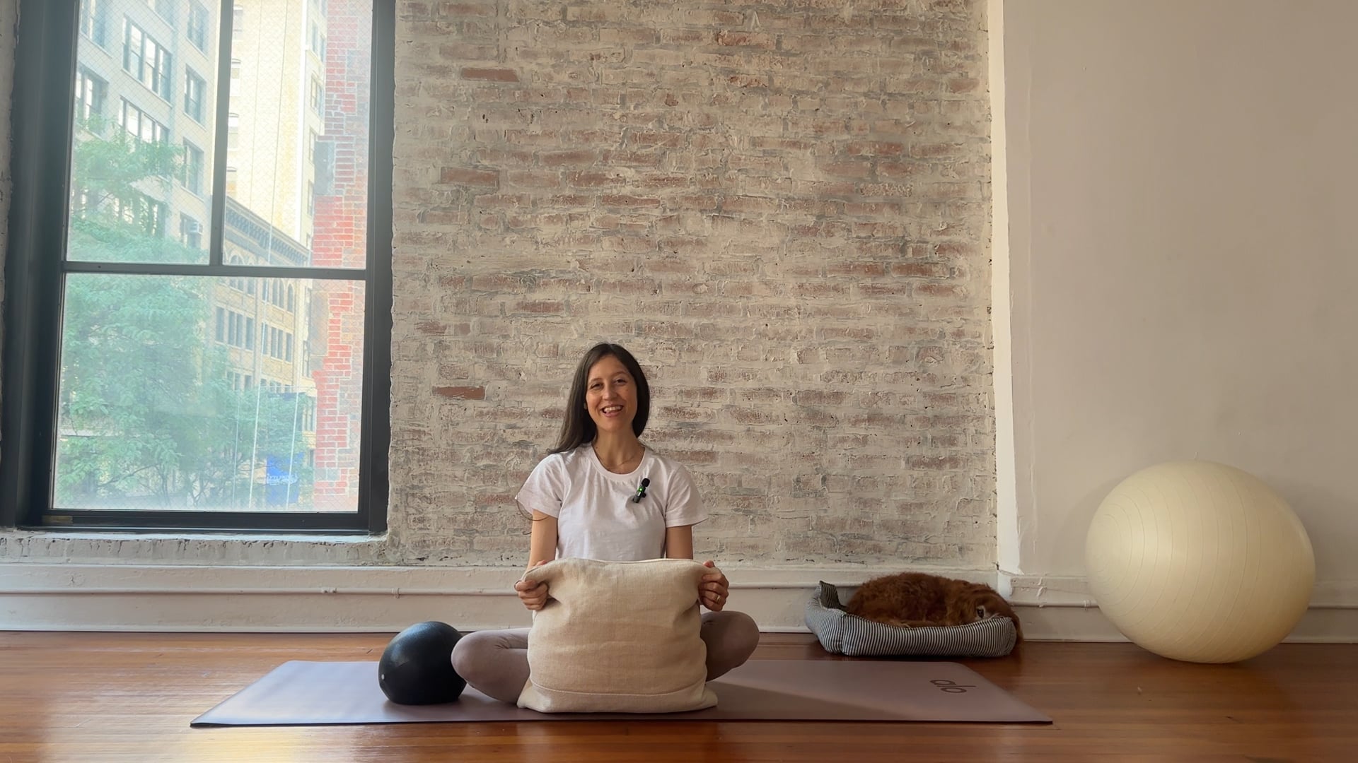 Abs and Glutes Reset with a Pillow